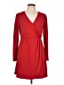 Nine West Solid Red Casual Dress Size L - photo 1