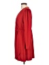 Nine West Solid Red Casual Dress Size L - photo 5