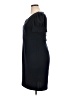 DKNY Solid Black Cocktail Dress Size 14 - photo 5