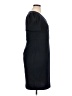DKNY Solid Black Cocktail Dress Size 14 - photo 4