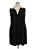 MSK Black Casual Dress Size 2X - photo 1