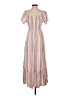 Isabel Maternity Stripes Tan Casual Dress Size Sm Maternity - photo 2