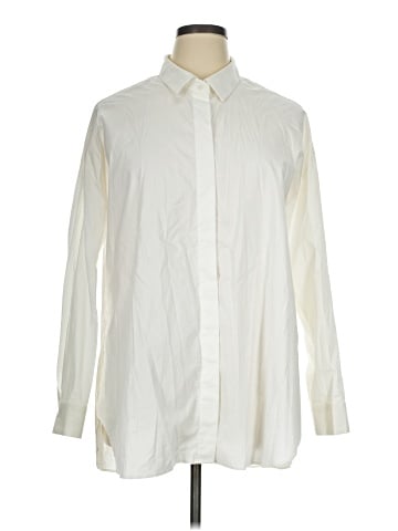 Cuyana Long Sleeve Button-Down Shirt (view 1)