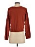 Double Zero Brown 3/4 Sleeve Top Size S - photo 2