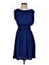 Express 100% Polyester Solid Blue Cocktail Dress Size XS - photo 1