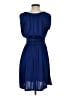 Express 100% Polyester Solid Blue Cocktail Dress Size XS - photo 2