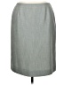Le Suit 100% Polyester Solid Gray Formal Skirt Size 16 Petite - photo 1