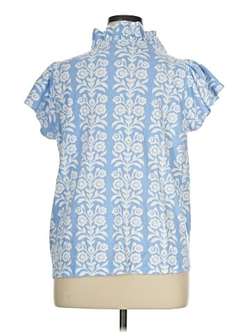 Crown & Ivy Short Sleeve Blouse (view 2)