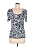 Catherine Malandrino Blue Short Sleeve Top Size S - photo 1