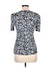 Catherine Malandrino Blue Short Sleeve Top Size S - photo 2