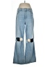 Paige Color Block Blue Jeans Size 32 waist - photo 1
