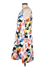 J.Crew Print Orange Casual Dress Size 10 - photo 5