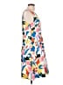 J.Crew Print Orange Casual Dress Size 10 - photo 4