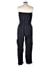Evereve 100% Lyocell Solid Blue Jumpsuit Size L - photo 2