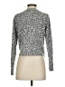 Fifteen Twenty Animal Print Silver Cardigan Size S - photo 2