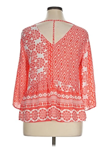 Collective Concepts 3/4 Sleeve Blouse (view 2)