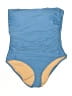 J.Crew Color Block Blue Swimsuit Bottoms Size 16 - photo 1