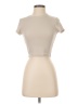 GU Tan Short Sleeve Turtleneck Size S - photo 1