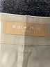Kate Hill Solid Green Khaki Shorts Size 10 Petite - photo 3