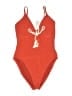 Robin Piccone Solid Red One Piece Swimsuit Size 10 - photo 1