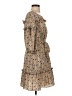 Max Studio Print Tan Casual Dress Size XS - photo 4