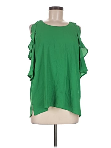 Umgee Short Sleeve Blouse (view 1)