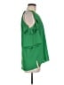 Umgee 100% Polyester Green Short Sleeve Blouse Size M - photo 4