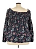 Cato Blue Long Sleeve Blouse Size 26 - 28 - photo 2