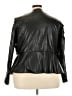 Ashley Stewart 100% Polyester Stripes Black Jacket Size 26 - photo 2