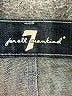 7 For All Mankind Chevron-herringbone Black Jeans Size 29 waist - photo 7