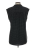 Cocomo Polka Dots Black Sleeveless Button-Down Shirt Size L (estimated) - photo 2