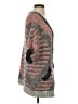 Moth Tweed Pink Cardigan Size S - photo 4
