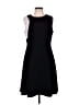 DKNY Color Block Black Casual Dress Size 12 - photo 1
