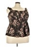 Torrid Brown Sleeveless Blouse Size 2X Plus (2) - photo 1
