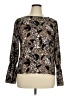 G.I.L.I. Black Long Sleeve Blouse Size 14 - photo 1