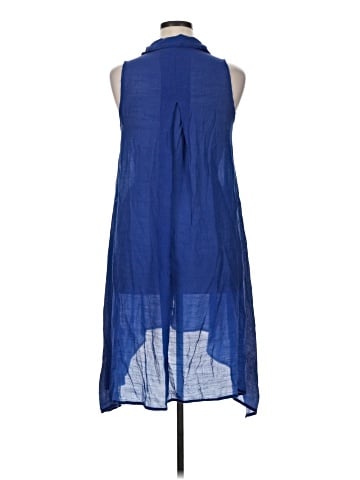 Mlle Gabrielle Sleeveless Button-Down Shirt (view 2)
