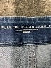 Chico's Floral Blue Jeans Size L - photo 7