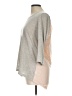 Maison Jules Silver Pullover Sweater Size L - photo 5