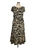 Perceptions Paisley Gold Casual Dress Size 14 - photo 1