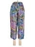 Norm Thompson Floral Blue Casual Pants Size M - photo 2