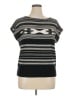 Chaps Black Sweater Vest Size XL - photo 1