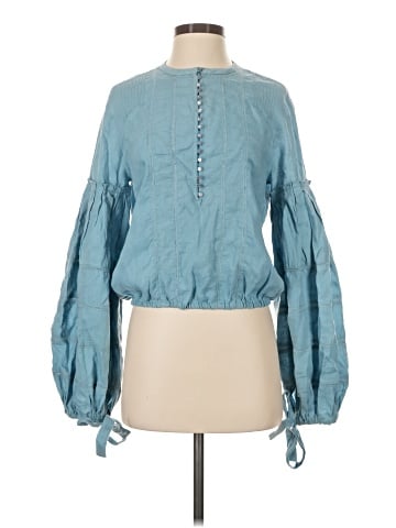 Free People Long Sleeve Blouse (view 1)