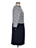 Sandra Darren Stripes Blue Casual Dress Size 8 (petite) - photo 4