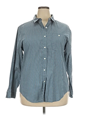 L.L.Bean Long Sleeve Button-Down Shirt (view 1)