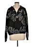 Forever 21 Graphic Black Windbreaker Size M - photo 1