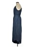 Final Touch Solid Blue Gray Casual Dress Size L - photo 5