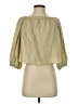 Topshop Tan 3/4 Sleeve Blouse Size 2 - photo 1