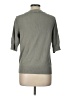 DKNY Gray 3/4 Sleeve Top Size L - photo 2