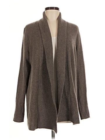 White + Warren Cashmere Cardigan (view 1)