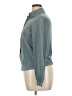 St. John Solid Teal Long Sleeve Blouse Size 14 - photo 5